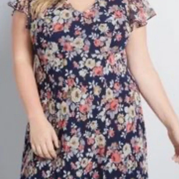 Modcloth | Dresses | Modcloth Floral Mesh Aline Dress | Poshmark Modcloth | Dresses | Modcloth Floral Mesh Aline Dress | Poshmark